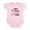 Petal Pink, variant on CafePress - Angel 1 (Nana BC) Infant Bodysuit - Baby Light Bodysuit, Size Newborn - 24 Months