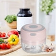 thumbnail image 2 of Amdohai Electric Mini Garlic Chopper Food Slicer Portable Garlic Grinder Blender Food Processor For Pepper Chili Vegetable Nuts Meat 100ML USB Rechargeable, 2 of 8