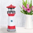 thumbnail image 1 of Phare Extérieur Blacke, Phare de Cour Décoratif en Abs Pp, Résine Rotative, Lampe Led pour Jardin Cour, 1 of 8