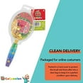thumbnail image 3 of LUV HER CoComelon Confetti Hair Brush for Kids – Gentle Detangling, Rounded Bristles, Ages 3+, 3 of 8