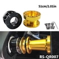 thumbnail image 3 of Espaciador De Volante De 51Mm, Aleación De Aluminio, Repuesto Universal, Adaptador De Cubo De Volante, Elevador Para Coche, Vehículo Eigraketly VI009457-01, 3 of 7