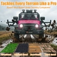 thumbnail image 4 of Okybaby 12V Kids Ride on Truck Car with Parent Control, Spring Suspension, Powered Ride on Toy Cars with Bluetooth,USB,LED Lights, Toddler Electric Toys Car for Kids Aged 2-8,Pink, 4 of 7