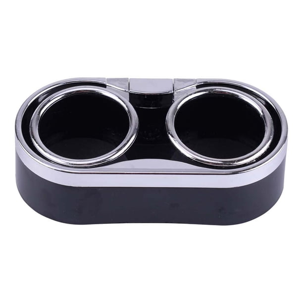 Portavasos dual negro para automóvil
