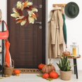 thumbnail image 3 of Hadanceo Fall Wreath,Artificial Grass Fern Autumn Wreath,Large Thanksgiving Harvest Decoration for Outdoor Front Door Farmhouse Home Decor, 3 of 9
