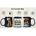 thumbnail image 3 of Printtoo PersonalizedPhotoCollage CoffeeMugThere Is No Buddy Like My Brother Custom Picture Ceramic CupDishwasher & Microwave Safe- 11 Oz -Blue, 3 of 6