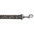 thumbnail image 3 of Halloween Pet Dog  Cat Nylon Collar or Leash, "Halloween Confetti", 3 of 4
