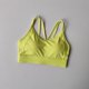thumbnail image 4 of Camiseta sin mangas de yoga para correr que absorbe los golpes de verano para mujer con un hermoso sujetador deportivo en contraste y un sujetador profesional de Pilates, 4 of 6