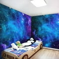 thumbnail image 4 of Gojian Galaxy Tapestry for Bedroom Aesthetic Space Blue Night Starry Sky Stars Universe Tapestry Mysterious Nebula Wall Hanging Backdrop Room Decor for Bedroom Living Room, 4 of 6
