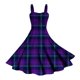 thumbnail image 3 of WILLBEST Vestidos con Curvas para Mujer Vestido de Mujer con Estampado sin Mangas con Tirantes En La Cintura y Falda con Vuelo con Personalidad E Grande​​, 3 of 3