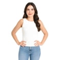 thumbnail image 1 of Blusa sin mangas escote tipo barco /Juvenil, 0271 (Hueso) beige G, 1 of 4
