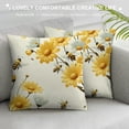 thumbnail image 3 of Leisuo Spring Pillow Cover Decorations Seasonal Summer Pillow Case Decor for Sofa Couch (Yellow), 3 of 5
