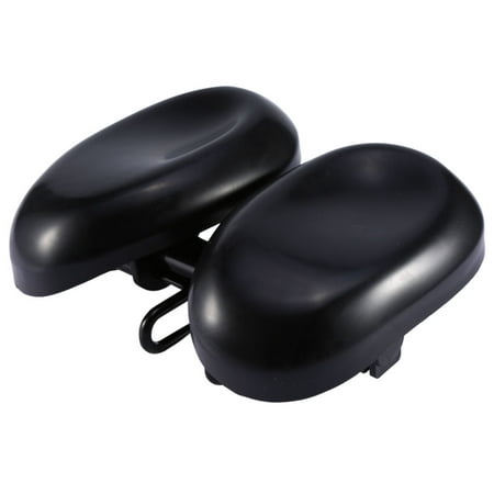 Extra Wide Cycle Dual Seat Pad Waterproof Comfort Bike Saddle Cushion Seat (Best Waterproof Bike Seat Cover)