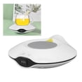 thumbnail image 2 of YAHHU Smart Coffee Warmer & Cooler Constant Temperature Coaster Electric Beverage Heating Pad USB Powered For Milk Tea Office Home Desk Use, White (7.87 inches / 20 cm), 2 of 9