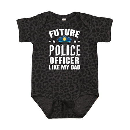 

Inktastic Future Police Officer Like My Dad Gift Baby Boy or Baby Girl Bodysuit