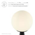 thumbnail image 4 of Modway Apex Glass Globe Glass Table Lamp in White Black, 4 of 8
