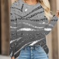 thumbnail image 2 of Gibobby Sudadera oversize mujer Linda sudadera de manga larga para adolescentes y mujer(Gris,M), 2 of 4