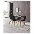 thumbnail image 4 of Comedor Alterego Rectangular Negro con 4 Sillas Negras, 4 of 4