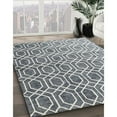 thumbnail image 3 of Ahgly Company Machine Washable Indoor Rectangle Contemporary Silver Gray Area Rugs, 5' x 7', 3 of 7