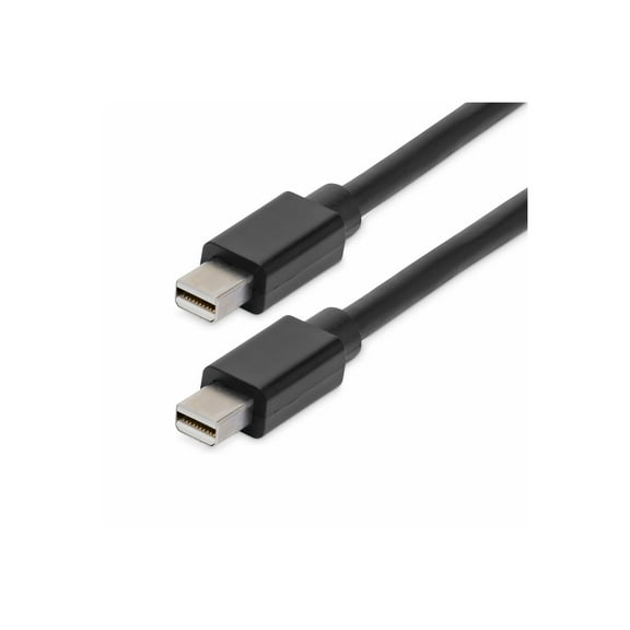 Startech 3 ft Mini DisplayPort 1.2 Cable M/M - Mini DisplayPort 4k - Mini DisplayPort Male Digital Audio/Video - Mini DisplayPort Male Digital Audio/Video - 3ft - Black