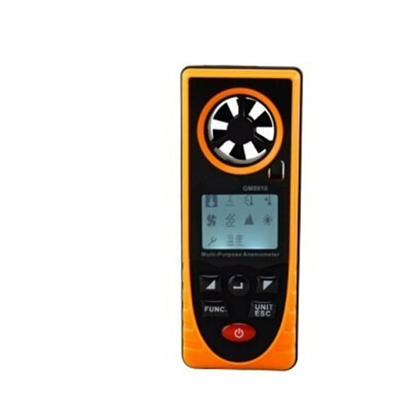 Illuminance Meter Multi-function Anemometer GM8910 Illuminance Meter Altitude Ambient Light Brightness Meter Wind Speed