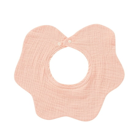 

Boys Girls Babys Bibs Towel Rotation Burp Cloths Four Seasons Solid Colour Baby Burp Rags Cotton Baby Bib 9 Month