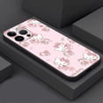 thumbnail image 5 of Funda de teléfono con flores de estilo rosa, carcasa de silicona para iPhone 14, 11, 13, 12 Pro Max, XR, X, XS, 8, 7, 6, 6S Plus, MINI, 5 of 5