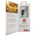 thumbnail image 2 of Motorola Boom 2+ HD Flip Bluetooth - Water Resistant Durable Wireless Headset W/ Car Charger, 2 of 11