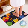 thumbnail image 4 of GZHJMY Bathroom Mat set of 3， 55 3 Pieces Bath Mats Set for Bathroom, Vintage Style Non-Slip Washable Cover Floor Rug Decorations for Kitchen Bathroom Bedroom, 4 of 6