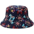 thumbnail image 2 of CoCopeaunts Summer Bucket Hats for Women Cotton Ladies Bucket Cap Reversible Two Side Wear Sport Fisherman Hat Many Pattern, 2 of 8