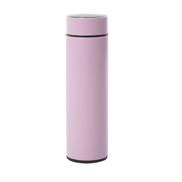 TOTTO Termo con Capacidad de 450 Ml y Tableto Digital de Temperatura SCAN violeta M