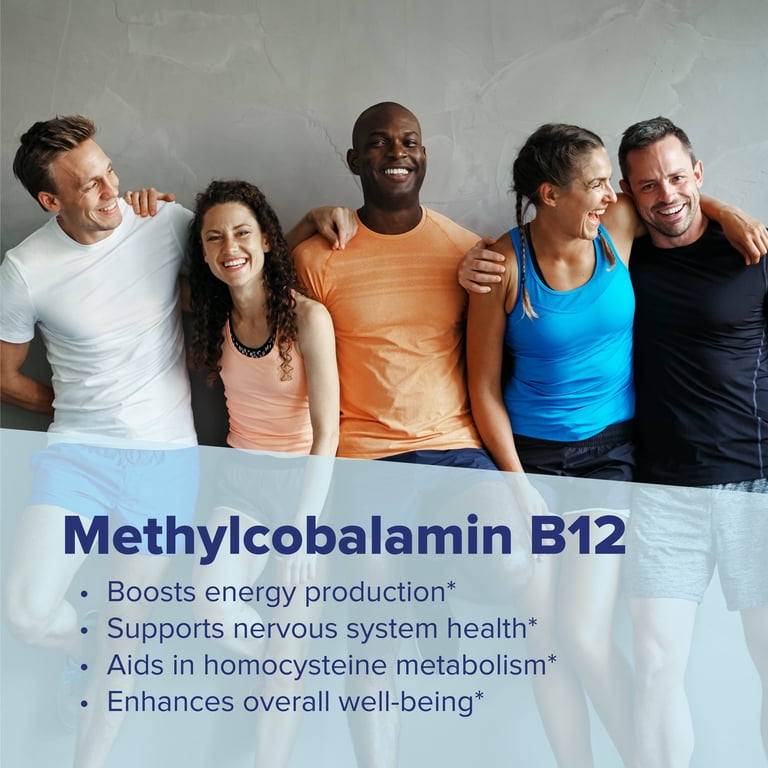 Superior Source, Vitamin B12 Methylcobalamin 2500 mcg, Quick Dissolve  Dietary Supplement, 90 Count - Walmart.com