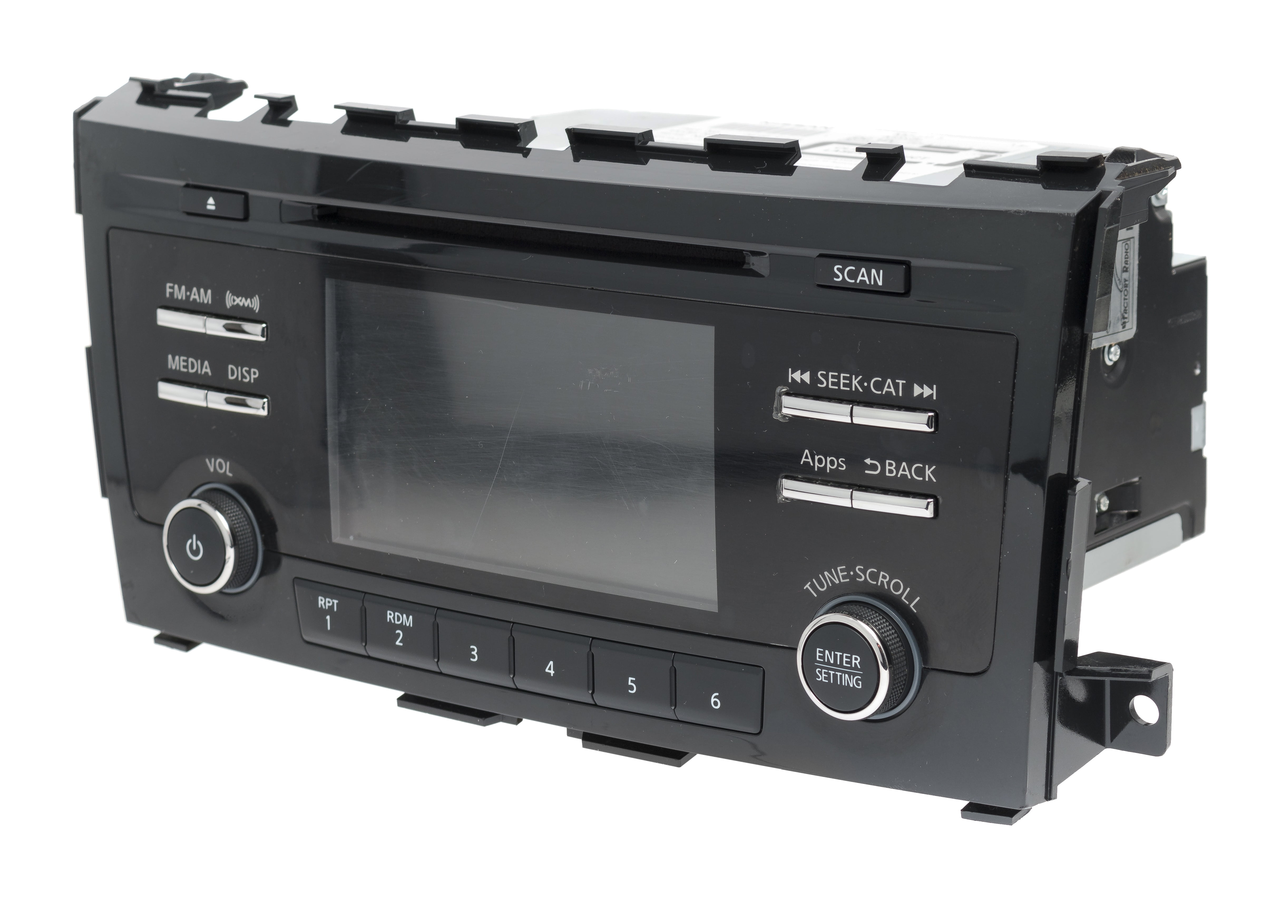 Restored 2013-15 Nissan Altima AM FM Radio CD Player MP3 Bluetooth XM Ready 281853TA1B (Refurbished)