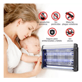 thumbnail image 3 of Lámpara Mata Mosquitos Eléctrico Matamoscas 20w, Negro, 3 of 4