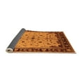 thumbnail image 2 of Ahgly Company Indoor Square Oriental Orange Traditional Area Rugs, 3' Square, 2 of 4