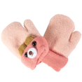 thumbnail image 3 of Mitones de lana forma de osito para bebé y niños pequeños, 3 of 3