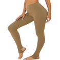 thumbnail image 4 of Pantalon d'Étrier de Yoga de Gym pour Femmes, Uni, Doux, à Taille Élastique, 4 of 5