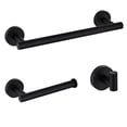 thumbnail image 1 of Matsuzay Toallero de baño de acero inoxidable, estante de almacenamiento, toallero de baño pulido montado en la pared, riel para ropa, suministros de Juegos de accesorios de baño No.7 Matsuzay HA026480-06, 1 of 6