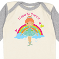 thumbnail image 4 of Inktastic I Love to Dance Ballet Girls Long Sleeve Baby Bodysuit, 4 of 5