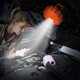 thumbnail image 5 of 2 Pack orange Led Road Flares Emergency Lights Roadside Warning Safety Disc Beacon Flashing Flare Kit Hook for Car, Truck, Boat, 5 of 5