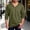 Army Green, variant on Long Sleeve Hippie Shirts for Men - Casual Loose Fit Soft Breathable Full Sleeves Mens V Neck Longline T Shirts Size M-5XL Navy