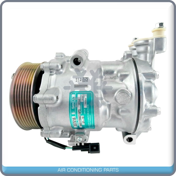 New OEM A/C Compressor fits FORD TRANSIT - OE# 7C1119D629BA QR
