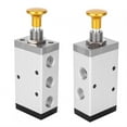 thumbnail image 2 of G3/8-Inch Valve à Main Deux-Position G1/4-Inch Bouton de Commutation 4R310-08,4R310-10, 2 of 8