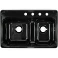 thumbnail image 5 of Lyons Industries Lyons Deluxe Chef Select Dual Bowl Low Dam Acrylic Kitchen Sink, 5 of 5