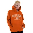 thumbnail image 4 of North Carolina Cute Footprints Beach Hoodie Sweatshirt Women Men Brisco Brands S, 4 of 6