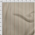 thumbnail image 4 of oneOone Georgette Viscose Orange Fabric Stripes Dress Material Fabric Print Fabric By The Yard 42 Inch Wide, 4 of 4