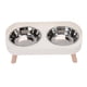 thumbnail image 5 of Tazones De Gato Elevados, Comida Para Mascotas De Acero Inoxidable Y Tazón De Agua Para Gatos Y Perros Pequeños, Diseño Inclinado Para Una Postura Adecuada, Anti -propina, 5 of 7