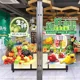 thumbnail image 4 of Pegatinas de pared con diseño de póster publicitario de jugo con patrón fresco prensado diario de frutas frescas creativas, 4 of 5