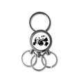 thumbnail image 1 of Apaciguar la dieta de su edad. Llavero de metal de acero inoxidable Llavero Anillo de cadena Llavero, 1 of 3