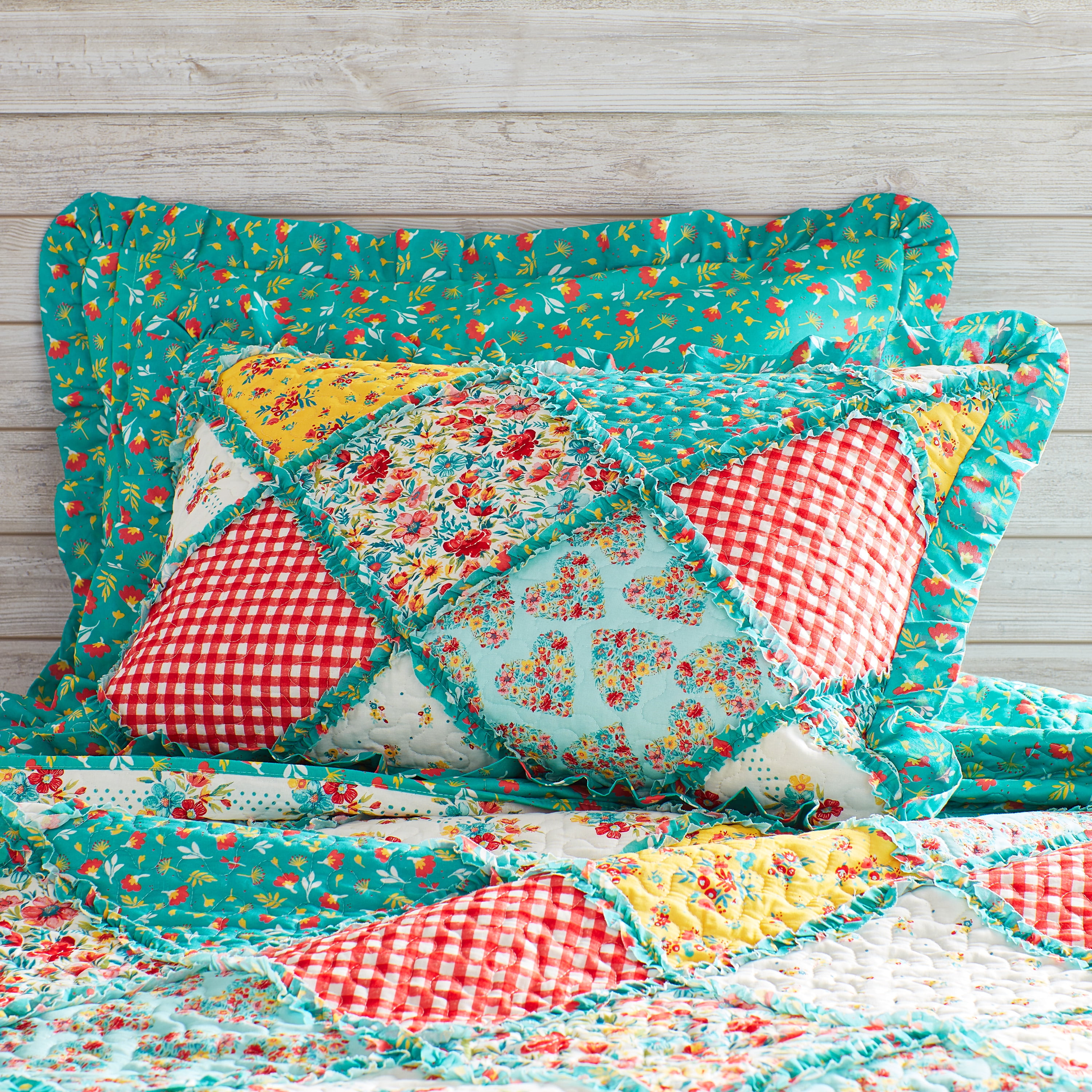 Pioneer woman pillow clearance shams