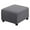 Gray, variant on Lapalife Stretch Ottoman Covers Square Ottoman Slipcovers Footstool Cover (L, Gray)